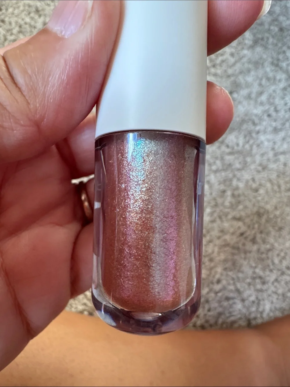 Midnight Shadows Liquid Eyeshadow — Fembot (Silver-Taupe) by r.e.m. beauty